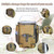 Outdoor Camping Bucket Organizer Large Capacity Fishing Tackle Bag Storage Bag Gardening bag for Fishing Camping Hiking