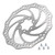 Bike Disc Brake Alloy Steel 160mm Threaded Hubs Bicycle Rotor Accessories for Mountain Folding Bikes