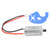 RC 050 66T Brushed Motor with Motor Mount for Axial SCX24 AXI90081 AXI00001 AXI00002 1/24 RC Car Upgrade Parts Blue
