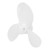 Boat Motor Propeller Stroke 2 2.3 Three Blades Aluminium Alloy Outboard Motor Propeller for Replacement Upgrade