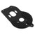 RC Aluminum Alloy Motor Fixing Mount Heat Sink Plate for LOSI MiniT 2.0 2WD 1/18 RC Truck(Black )