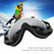 MSD72S Unisex Colorful Fashionable Anti Fog Large Spherical Double Layer Outdoor Skiing Sports Goggles Glasses(Black Frame Silver Lens )