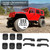 1set Plastic Car Door Hinges and Doors Handles for Traxxas TRX-4 1:10 RC Crawler