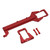 RC Alloy Upper Chassis Replacement High Strength Exquisite Upper Chassis Plate for Traxxas LaTrax Teton 1/18 RC Car Red