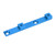 Bicycle Water Bottle Cage Hole Adjuster Vacuum Plating Process Hole Position Adjustment AdapterBlue Double Holes