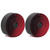 Road Bike Breathable Handlebar Tapes Bicycle AntiSlip Handle Grip Wraps with Bar Plugs(Black Red )
