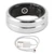Smart Ring Sleep Monitoring Waterproof Fitness Health Tracker Smart Ring for Activity Exercise Planning 12 Inner Diameter: 21.5mm/0.84in