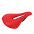 Hollow Road Bike Saddle Bicycle Carbon Fiber Front Seat Cushion Bicycle Accessories for MTB Road Bicycle 143mmRed