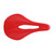 Hollow Road Bike Saddle Bicycle Carbon Fiber Front Seat Cushion Bicycle Accessories for MTB Road Bicycle 143mmRed
