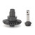 8/30 Reverse Gear Ratio RC Car 40 Steel Bevel Gear Parts Fit for Axial SCX10 II 90047 90046