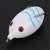 Artificial Lifelike Fishing Lures Silicone Frog Shape Soft Baits Tackle Accessory(white)