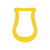 5 Color Yoga Ring Pilates Stretch Circle Fitness Equipment for Training Bodybuilding(Yellow)
