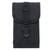 Military Mobile Phone Bag Leisure Nylon Waterproof Multifunction Phone Waist Pack for Outdoor Sports Black