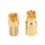 6mm Male and Female Banana Plug Head Gold Plated Copper Banana Connector Head for Helicopter