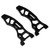 2pcs Front Lower Suspension Arm Aluminum Alloy Rustproof High Strength for Karton 6S 1/8 RC CarBlack