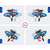 RC Airplane 2.4GHz RC Plane Gliding Aircraft Flight Toys for Adults Kids Boys with Function 360° Tumbling One Key Return