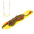 EVA Soft Adjustable Board Swing Seat with Rope Children Fitness Hanging Swing Chair Toy(Yellow)