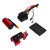 S3670 2150KV Brushless Waterproof Motor with XT60 Plug 120A ESC Dual Fan Motor Radiator Programming Card Set for HSP 1/8 RC Crawler Car