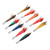 Fishing Lures Simulation Shrimp Bait Set Artificial Bait Hook with Storage Bag for Freshwater Saltwater