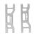 Front Lower Arm Accessory Fit for ECX Series 2WD RC Hobby Model 1/10 CarSilver