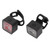 ENLEE Bicycle Super Bright Lights Set USB Rechargeable Waterproof Bike Front Headlight and Rear Taillight