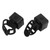 ENLEE Bicycle Super Bright Lights Set USB Rechargeable Waterproof Bike Front Headlight and Rear Taillight