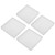 4Pcs Foam Darts Storage Box Plastic Refill Dart Tray Container Shooting Accessory