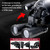 Airsoft Paintball Fast Helmet with Flashlight Telescope Strobe Light for Outdoor Training Hunting