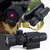 Airsoft Paintball Fast Helmet with Flashlight Telescope Strobe Light for Outdoor Training Hunting