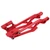 Adjustable Metal Rear Wing Mount Set for Arrma 1/8 Remote Control Car Upgrade AccessoriesRed