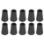 10PCS AntiSlip Trekking Pole Foot Cover Flat Head Stick Tip Protection Replacement