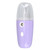 30ML Face Hydrating Mist Steam Sprayer 150mAh Portable Facial Humidifier for Hiking Purple