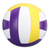 Volleyball Size 5 Purple Yellow White PVC Indoor Outdoor Sports Training Volleyball for Beginner Teenager