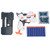 Continuous Firing Electric Soft Bomb Toy with Target Children's Submachine Shooting Toy