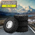 4Pcs Wheel Tyres Rubber Tires With Hubs for 1/10 Scale RC Crawler Off road Truck Car
