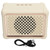 Wireless Speaker Portable 6 Hours Wireless Vintage Small Speaker for Desk Bedroom Office Party Outdoor Pale Yellow