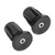 2pcs Handlebar Plug Aluminium Plastic Light Weight Bike Bar End Plug for Mountain Bikes Road Bikes Black