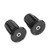 2pcs Handlebar Plug Aluminium Plastic Light Weight Bike Bar End Plug for Mountain Bikes Road Bikes Black