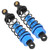 2Pcs RC Shock Absorber 82mm Aluminum Alloy RC Damper Upgrade Parts for Tamiya CC01 CC02Blue