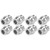 8Pcs Ball Head of Shock Absorber Damper for Axial / Tamiya / Redcat / Himoto 1/8 RC Car