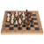 3 in 1 MultiFunctional Folding Wooden Chess Checkers Board Game Portable Draughts Set