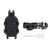 Bike Mobile Phone Holder U Shape Aluminum Alloy Shock Absorption Cycling Accessory for Electric Bike Motorbike Handlebar