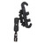 Bike Mobile Phone Holder U Shape Aluminum Alloy Shock Absorption Cycling Accessory for Electric Bike Motorbike Handlebar