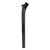 Seatpost Tube Professional Aluminum Head Double Nail Carbon Fiber 3K Pattern Glossy Black Bike Seatpost 27.2x350mm / 1.07x13.78in