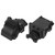 Gearbox Upper Lower Cover Shell Fit for WLtoys 144001 Remote Control Car ModelBlack