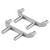 Aluminium Alloy Car Shell Support Bracket for WLtoys A959 A979 A969 1/18 RC Truck Titanium