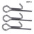 100Pcs Fishing Hook Connecting Pins Needle Fixed Lock Assist Soft Lure Tackle Accessories