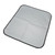 Picnic Fire Blanket Silicone Coated Glass Fiber Grey Filleted Corner Flame Retardant Rug for Camping M