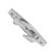 155mm/6.1in Left Straight Bow Chock Cleat Stainless Steel Rope Guide Anchoring Mooring Line Cleat Chock