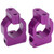 2PCS RC Wheel Seat Aluminum Alloy RC CShaped Seat Part for WLtoys 1/10 Remote Control Car(Purple )